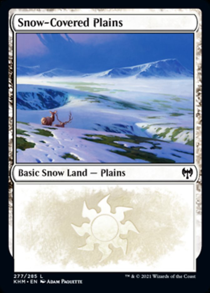 Snow-Covered Plains (277) [Kaldheim] | I Want That Stuff Brandon