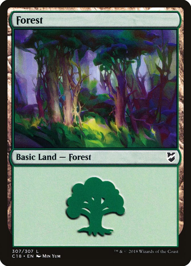 Forest (307) [Commander 2018] | I Want That Stuff Brandon
