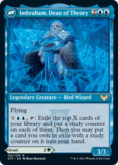 Kianne, Dean of Substance // Imbraham, Dean of Theory [Strixhaven: School of Mages Prerelease Promos] | I Want That Stuff Brandon