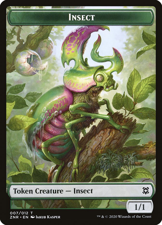 Insect Token [Zendikar Rising Tokens] | I Want That Stuff Brandon