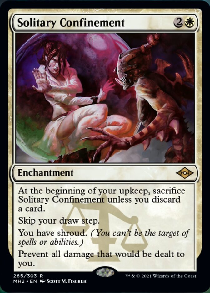 Solitary Confinement (Foil Etched) [Modern Horizons 2] | I Want That Stuff Brandon
