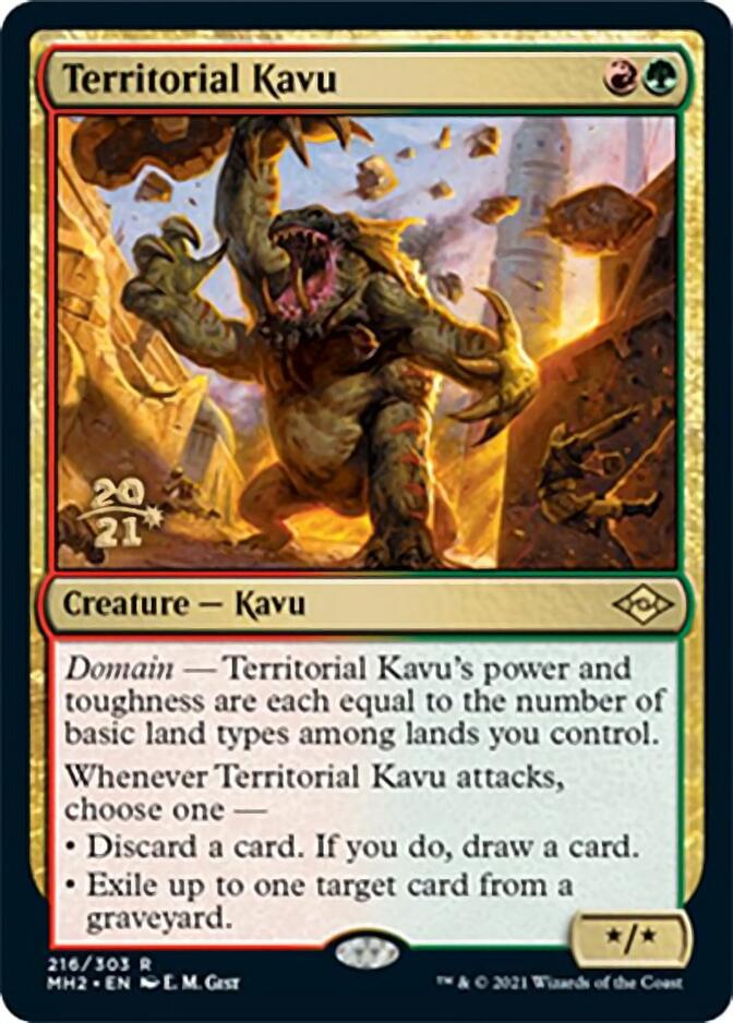 Territorial Kavu [Modern Horizons 2 Prerelease Promos] | I Want That Stuff Brandon