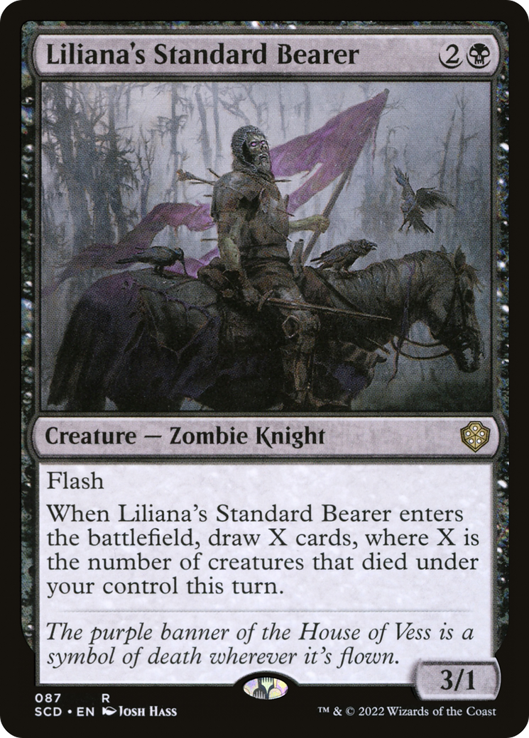 Liliana's Standard Bearer [Starter Commander Decks] | I Want That Stuff Brandon