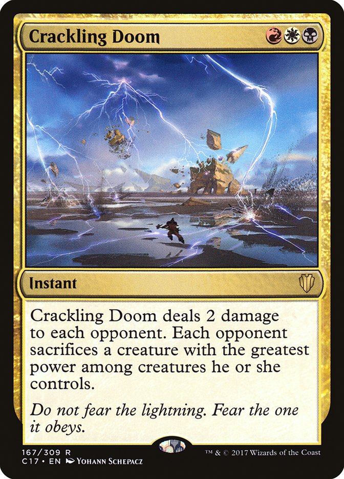 Crackling Doom [Commander 2017] | I Want That Stuff Brandon