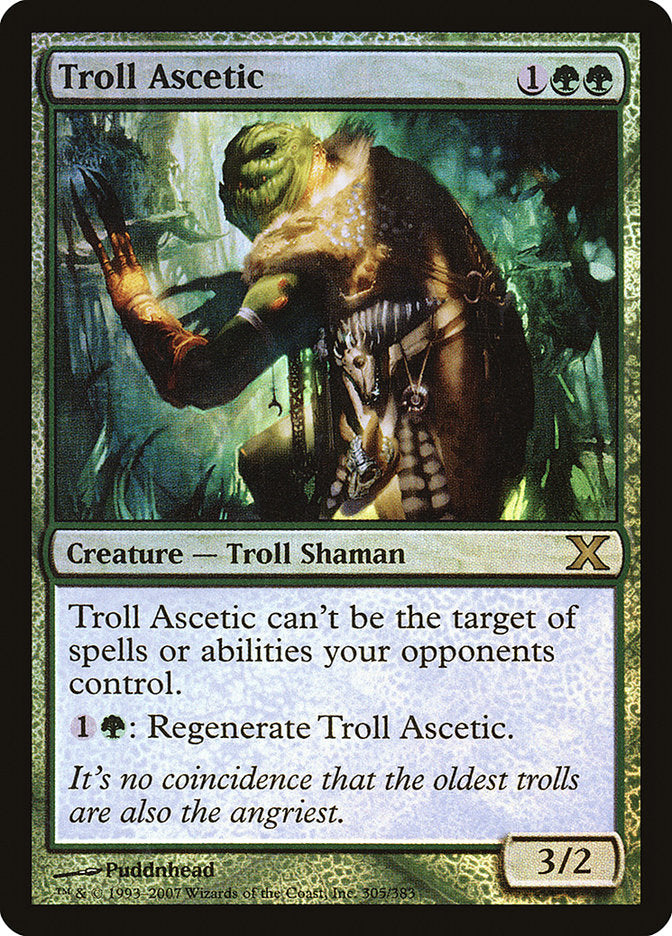 Troll Ascetic (Premium Foil) [Tenth Edition] | I Want That Stuff Brandon