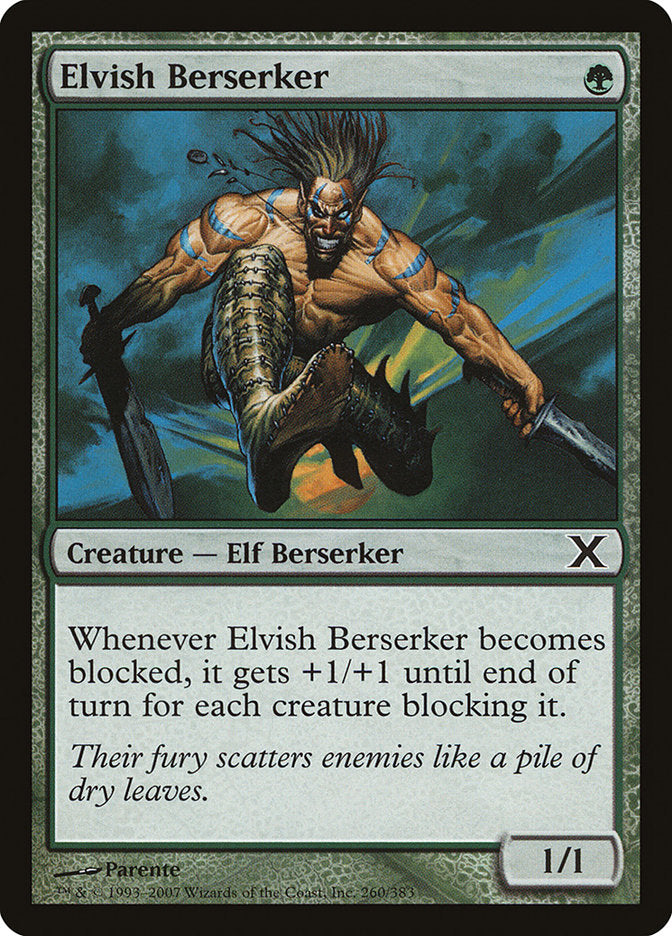 Elvish Berserker [Tenth Edition] | I Want That Stuff Brandon