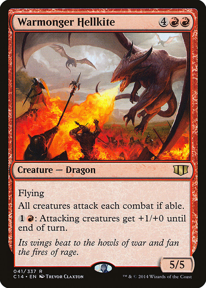 Warmonger Hellkite [Commander 2014] | I Want That Stuff Brandon