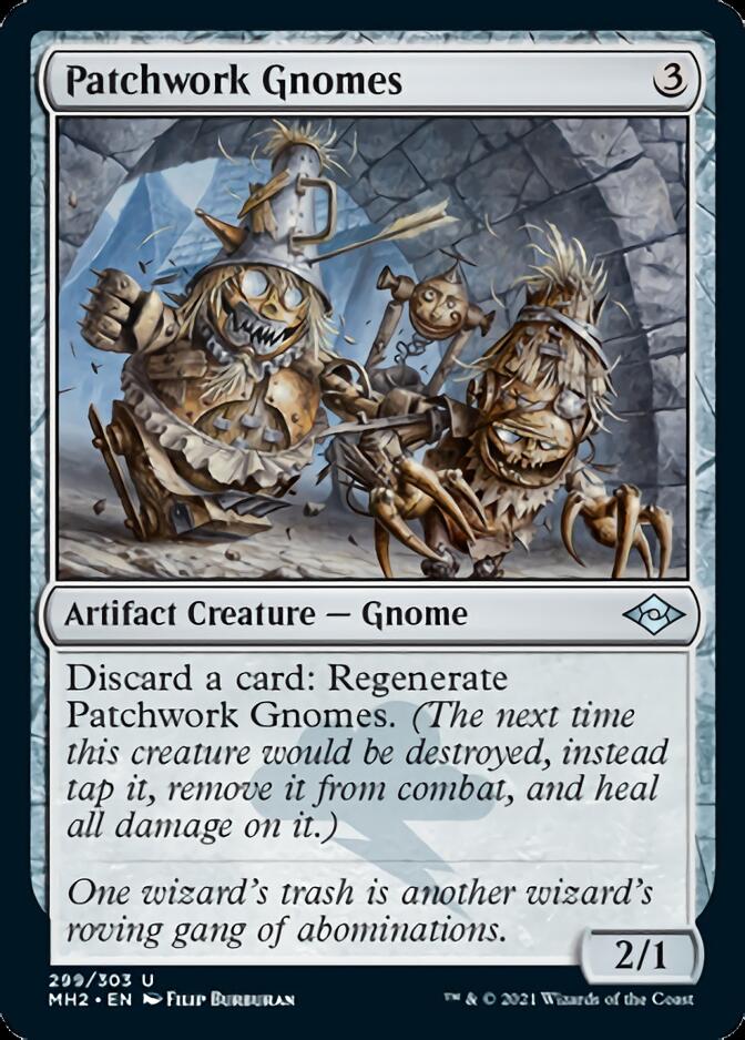 Patchwork Gnomes (Foil Etched) [Modern Horizons 2] | I Want That Stuff Brandon