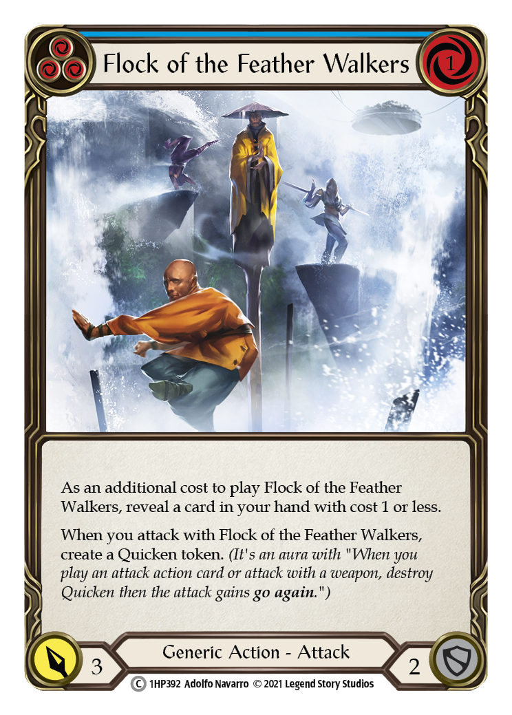Flock of the Feather Walkers (Blue) [1HP392] | I Want That Stuff Brandon