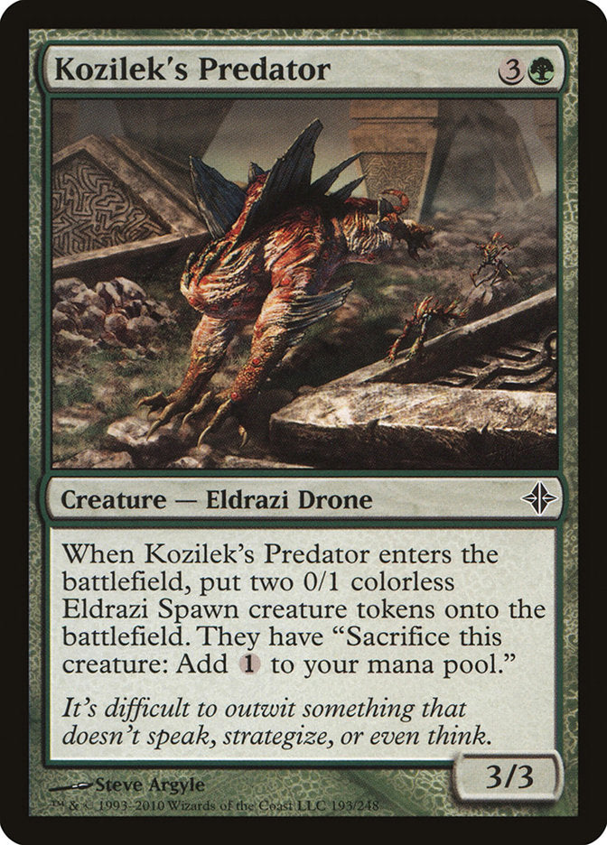 Kozilek's Predator [Rise of the Eldrazi] | I Want That Stuff Brandon