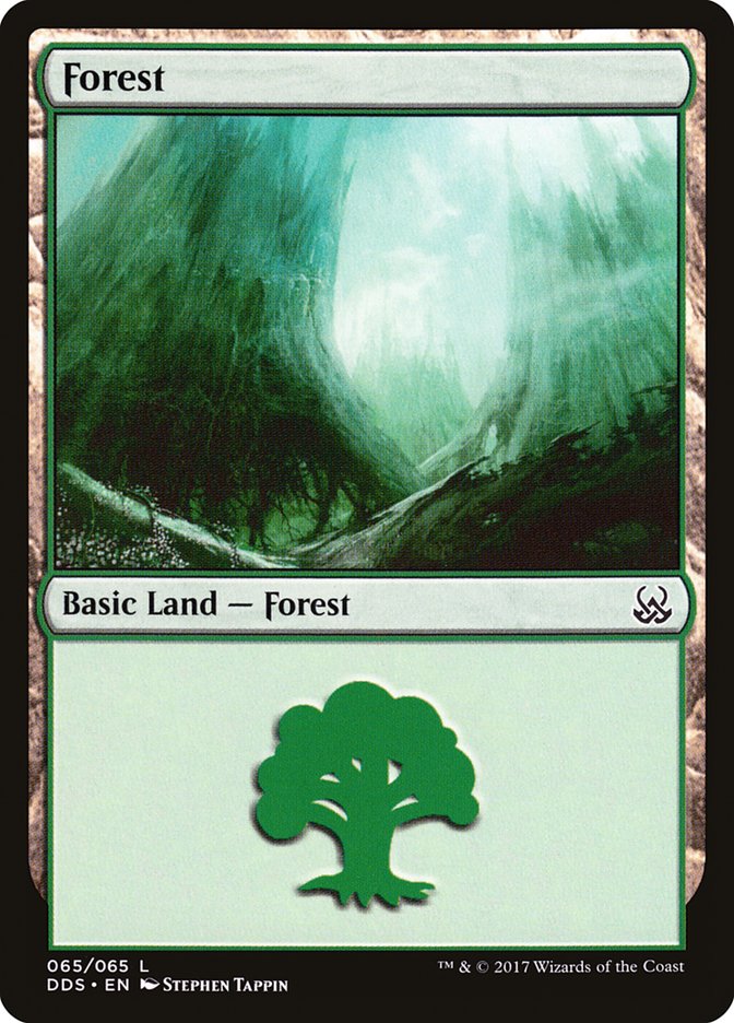 Forest (65) [Duel Decks: Mind vs. Might] | I Want That Stuff Brandon