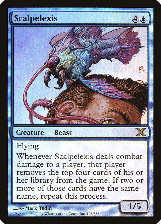 Scalpelexis (Premium Foil) [Tenth Edition] | I Want That Stuff Brandon