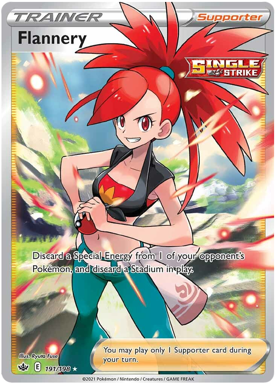 Flannery (191/198) [Sword & Shield: Chilling Reign] | I Want That Stuff Brandon