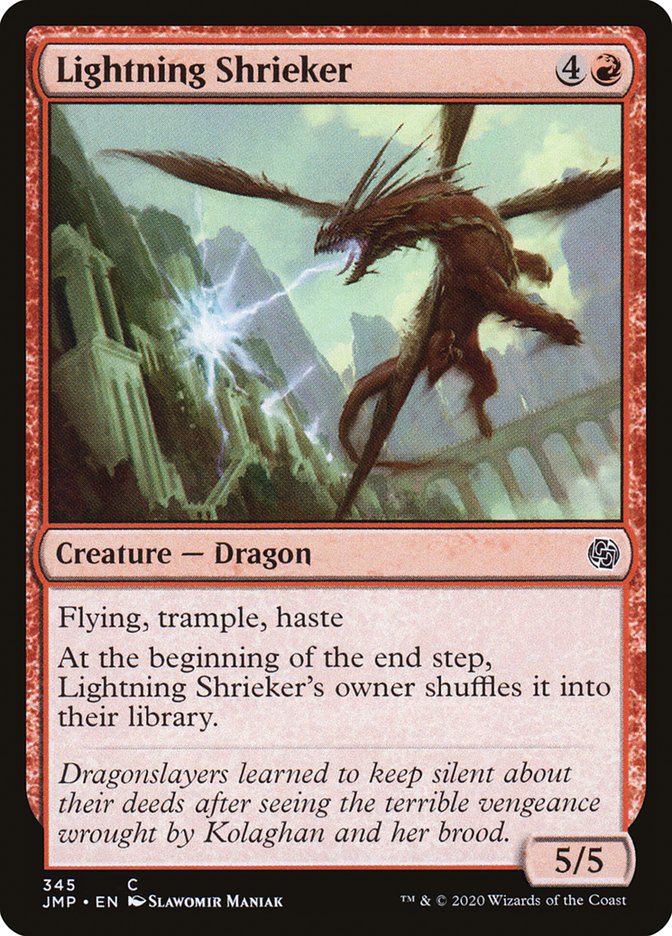 Lightning Shrieker [Jumpstart] | I Want That Stuff Brandon