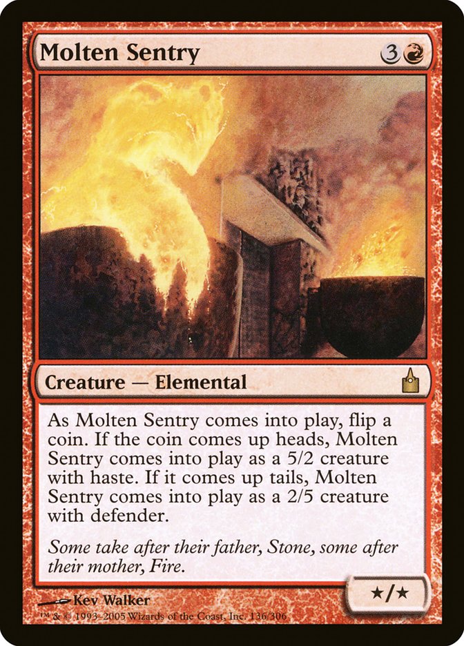 Molten Sentry [Ravnica: City of Guilds] | I Want That Stuff Brandon