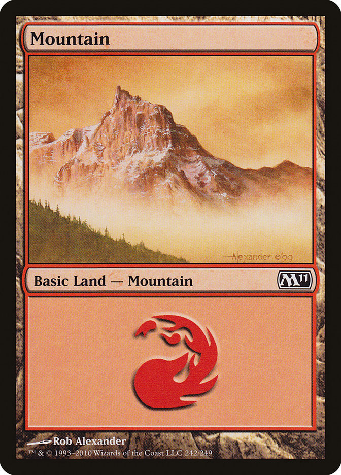 Mountain (242) [Magic 2011] | I Want That Stuff Brandon