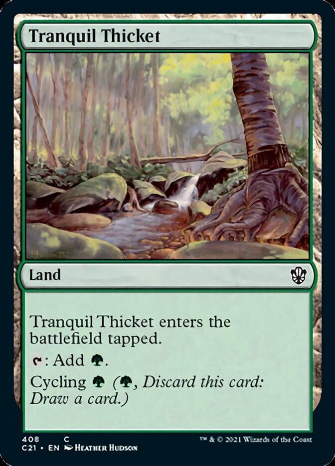 Tranquil Thicket [Commander 2021] | I Want That Stuff Brandon