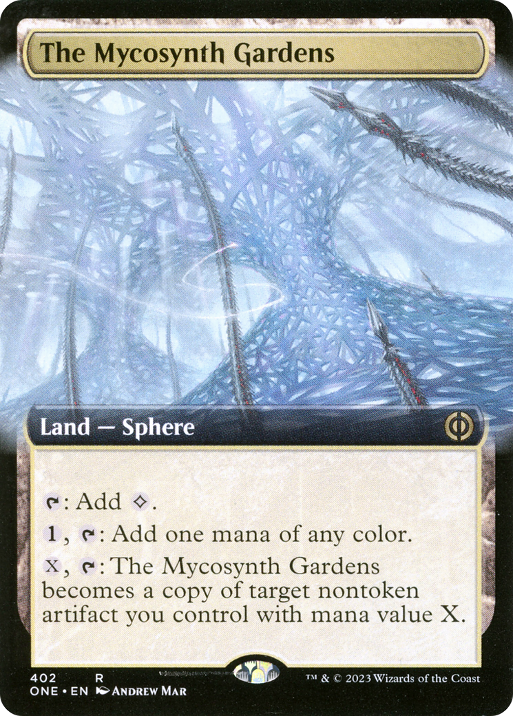The Mycosynth Gardens (Extended Art) [Phyrexia: All Will Be One] | I Want That Stuff Brandon