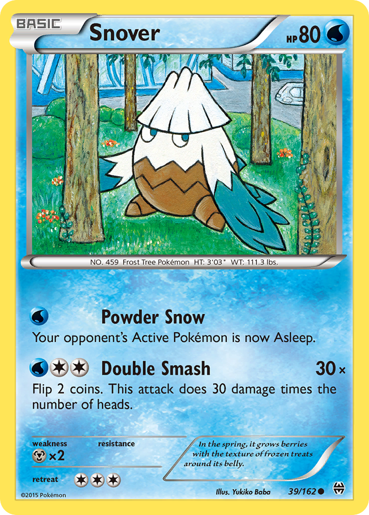 Snover (39/162) [XY: BREAKthrough] | I Want That Stuff Brandon