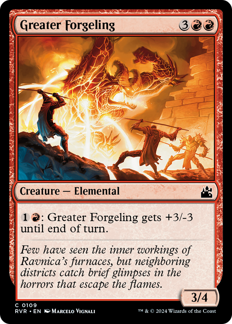 Greater Forgeling [Ravnica Remastered] | I Want That Stuff Brandon
