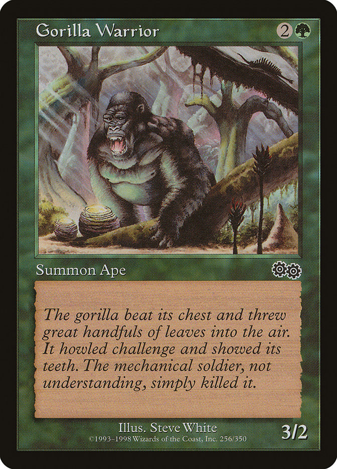 Gorilla Warrior [Urza's Saga] | I Want That Stuff Brandon