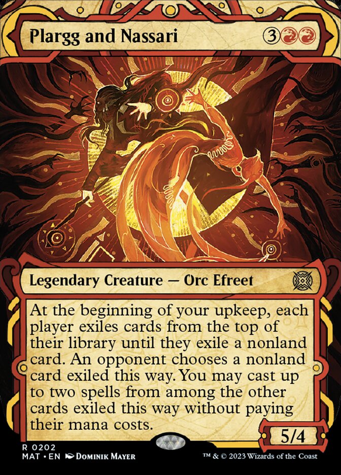 Plargg and Nassari (Showcase Halo Foil) [March of the Machine: The Aftermath] | I Want That Stuff Brandon
