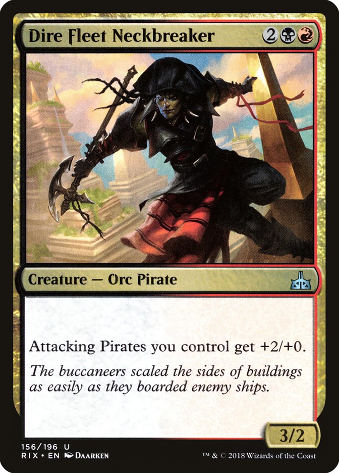 Dire Fleet Neckbreaker [Rivals of Ixalan] | I Want That Stuff Brandon