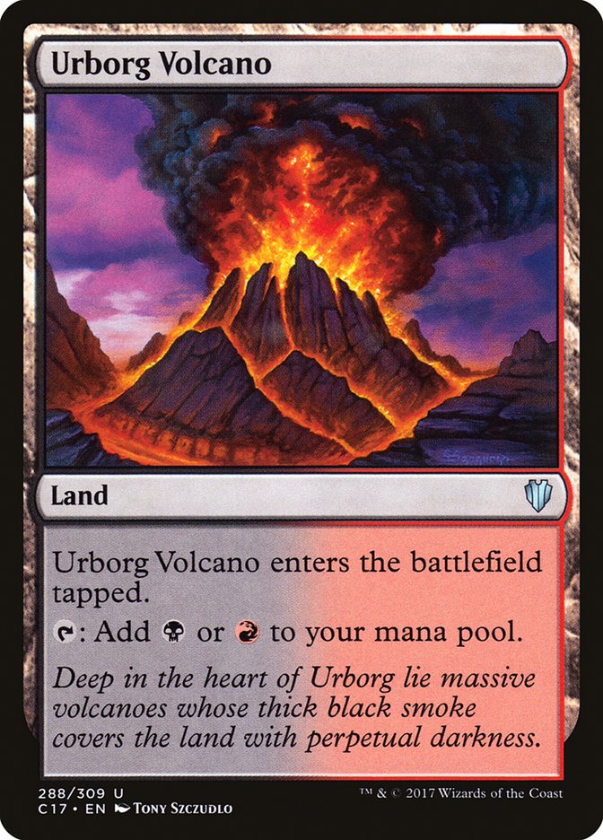 Urborg Volcano [Commander 2017] | I Want That Stuff Brandon