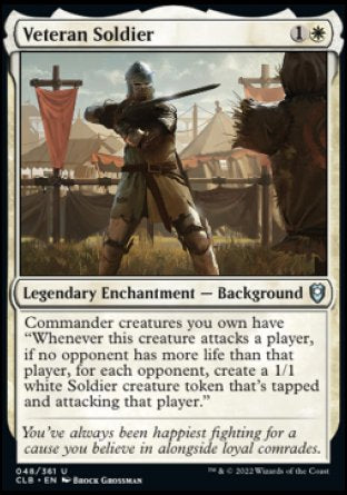 Veteran Soldier [Commander Legends: Battle for Baldur's Gate] | I Want That Stuff Brandon