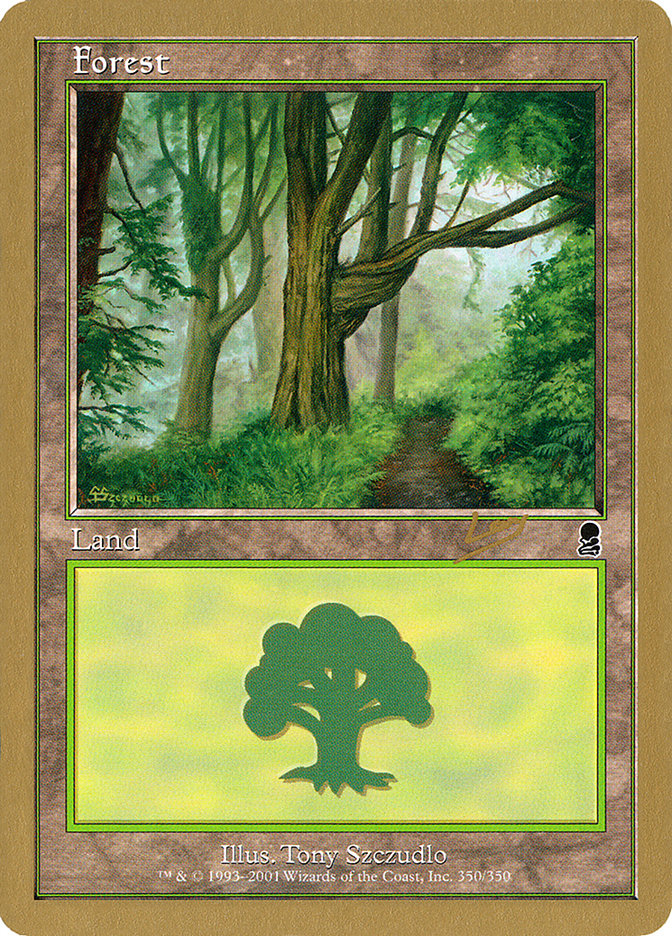 Forest (rl350) (Raphael Levy) [World Championship Decks 2002] | I Want That Stuff Brandon