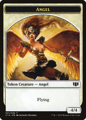 Angel // Cat Double-Sided Token [Commander 2014 Tokens] | I Want That Stuff Brandon