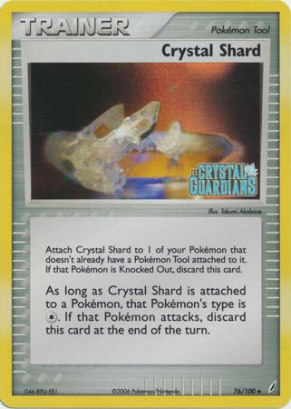 Crystal Shard (76/100) (Stamped) [EX: Crystal Guardians] | I Want That Stuff Brandon