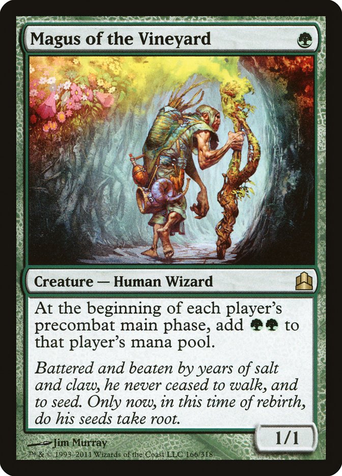 Magus of the Vineyard [Commander 2011] | I Want That Stuff Brandon