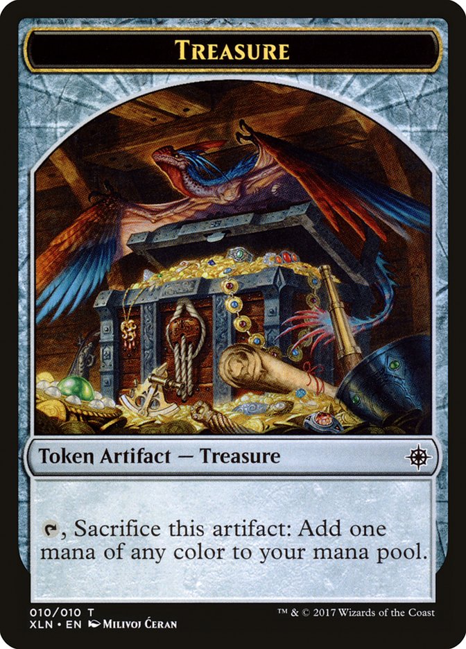 Treasure Token (010/010) [Ixalan Tokens] | I Want That Stuff Brandon