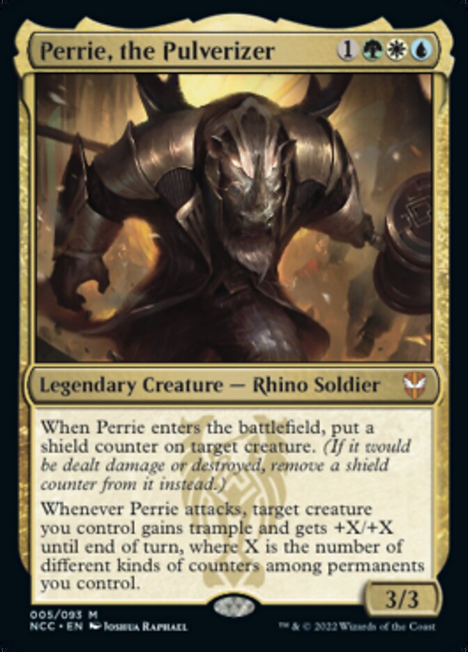 Perrie, the Pulverizer [Streets of New Capenna Commander] | I Want That Stuff Brandon