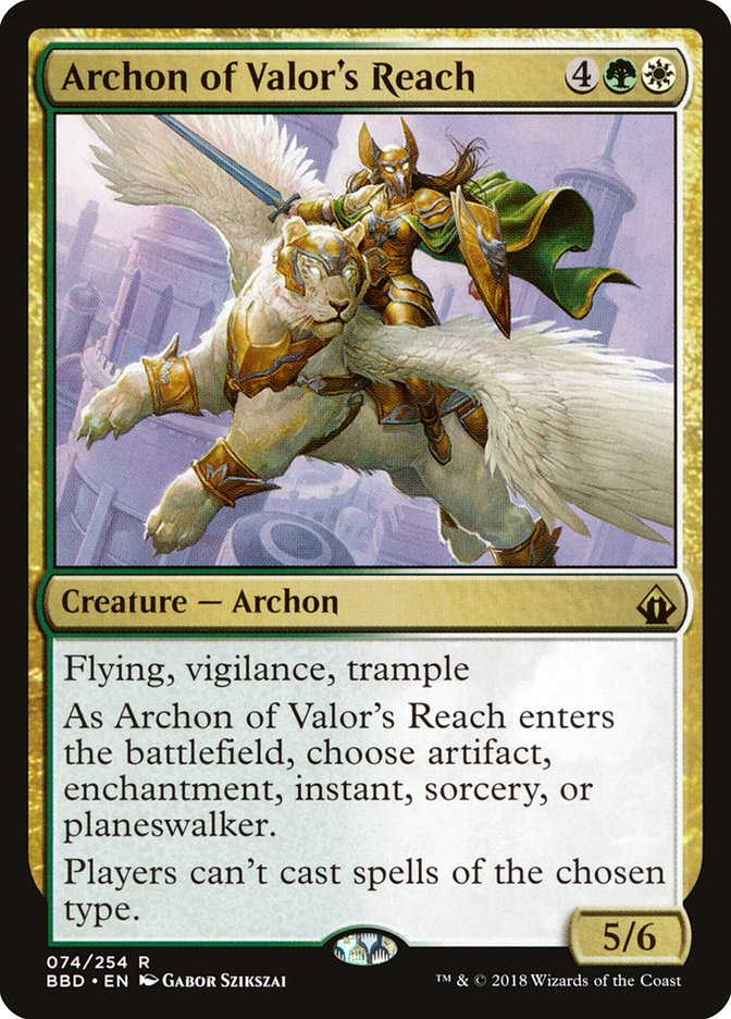 Archon of Valor's Reach [Battlebond] | I Want That Stuff Brandon