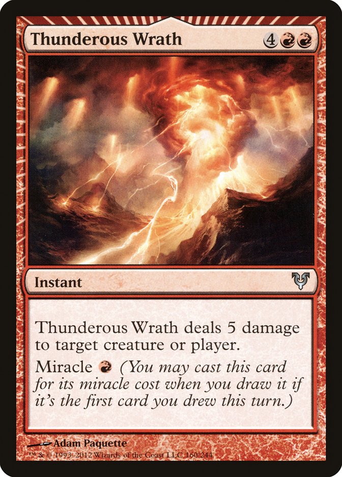 Thunderous Wrath [Avacyn Restored] | I Want That Stuff Brandon