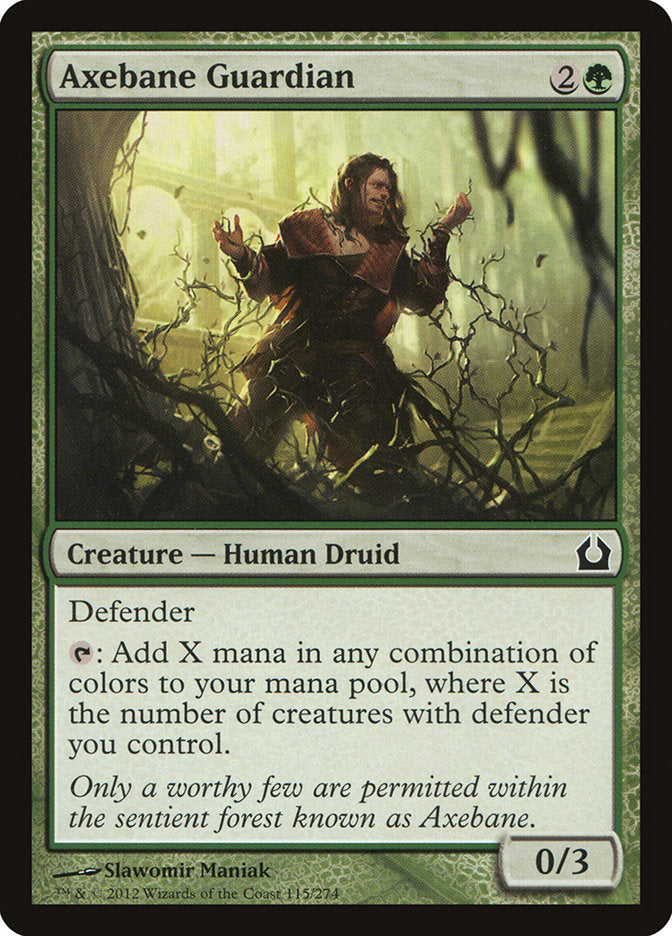 Axebane Guardian [Return to Ravnica] | I Want That Stuff Brandon