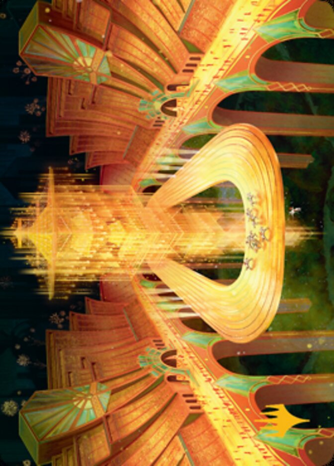 Racers' Ring Art Card (Gold-Stamped Signature) [Streets of New Capenna Art Series] | I Want That Stuff Brandon
