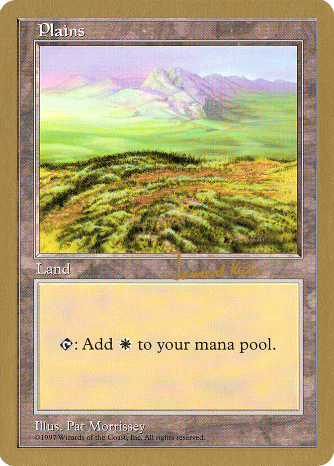 Plains (jk433) (Janosch Kuhn) [World Championship Decks 1997] | I Want That Stuff Brandon