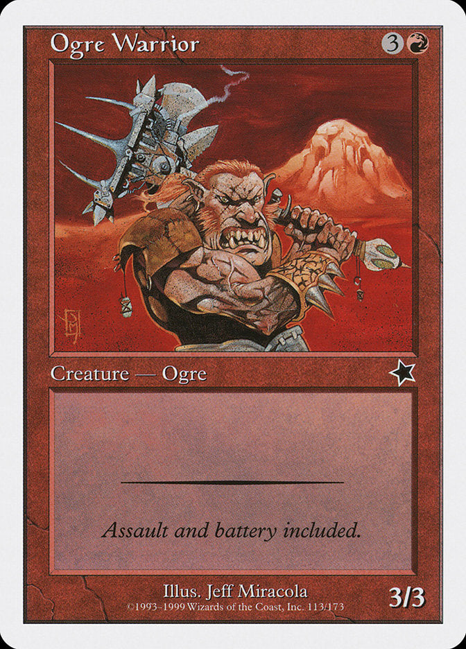 Ogre Warrior [Starter 1999] | I Want That Stuff Brandon