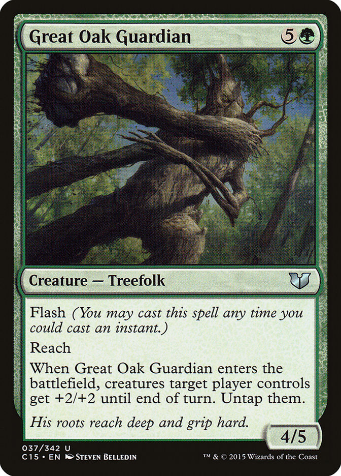 Great Oak Guardian [Commander 2015] | I Want That Stuff Brandon