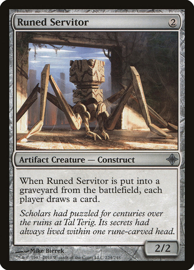 Runed Servitor [Rise of the Eldrazi] | I Want That Stuff Brandon