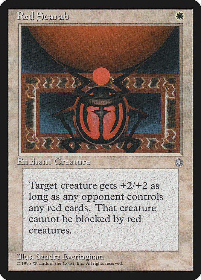 Red Scarab [Ice Age] | I Want That Stuff Brandon