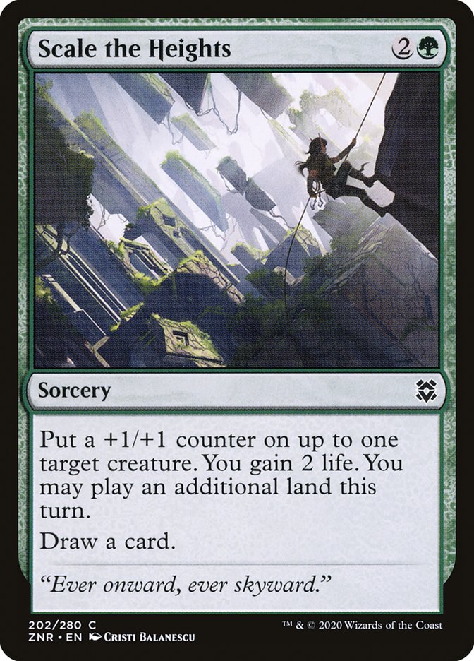 Scale the Heights [Zendikar Rising] | I Want That Stuff Brandon