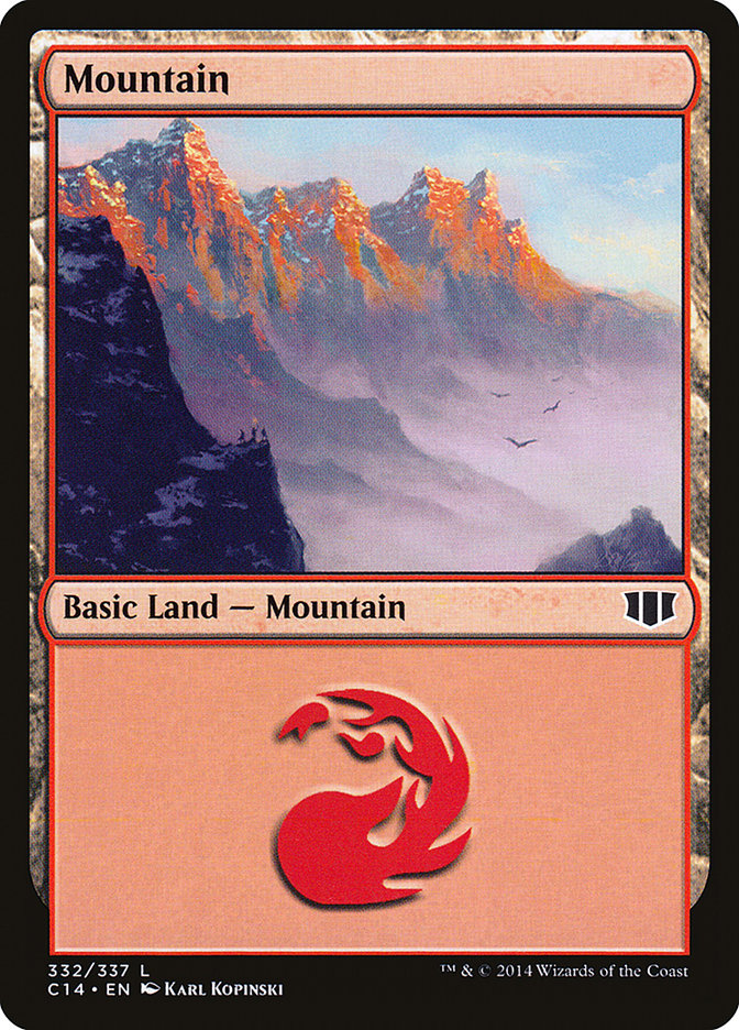 Mountain (332) [Commander 2014] | I Want That Stuff Brandon