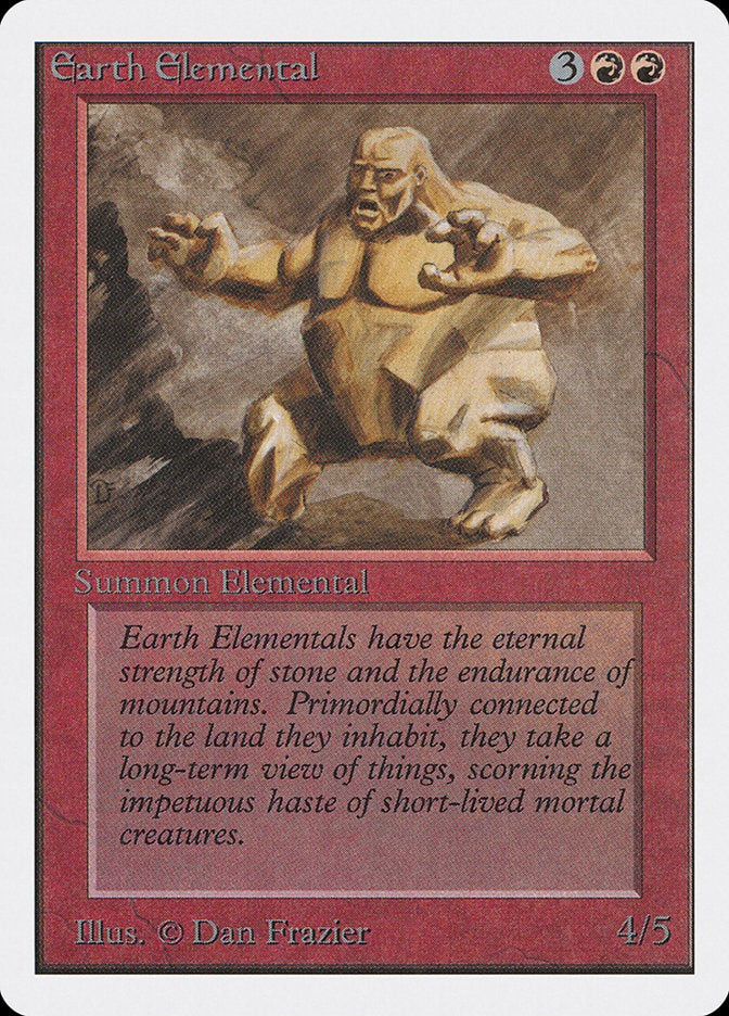 Earth Elemental [Unlimited Edition] | I Want That Stuff Brandon