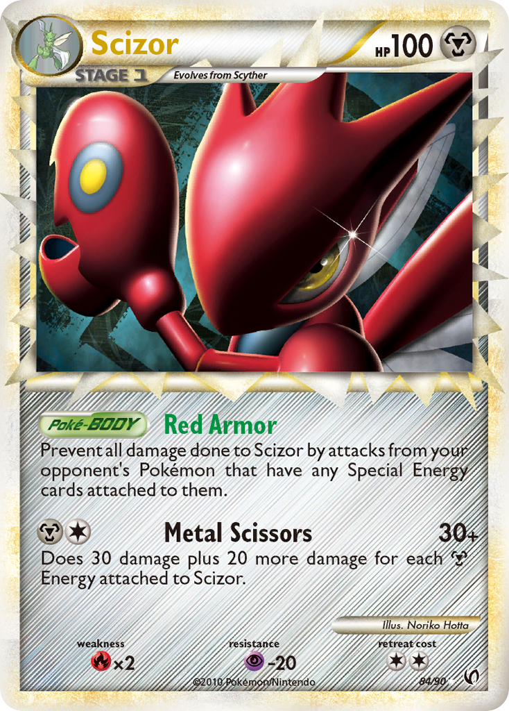 Scizor (84/90) [HeartGold & SoulSilver: Undaunted] | I Want That Stuff Brandon