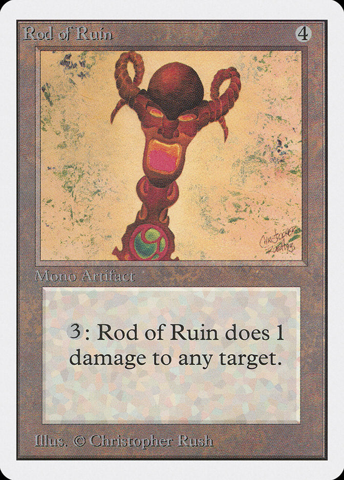 Rod of Ruin [Unlimited Edition] | I Want That Stuff Brandon