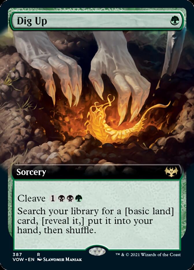 Dig Up (Extended Art) [Innistrad: Crimson Vow] | I Want That Stuff Brandon